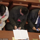 Delegates at Shenzhen’s People’s Congress last year.